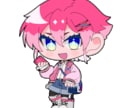 ポップなSDキャラクター(ミニキャラ)制作します あなたのオリキャラをSD化！1からキャラデザ対応も可！ イメージ2