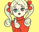 ポップ調のアイコン描きます SNSやLINEのクッキリ見やすいアイコンをお探しの方に！ イメージ1