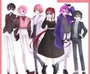 立ち絵描きます TRPGや配信で使用できる立ち絵イラストを描きます！ イメージ3