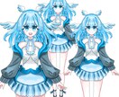 立ち絵イラスト売ります 一点物！商利用可能！配信やオリジナルゲームなどに！最低価格 イメージ2