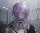 イラスト(一枚絵、立ち絵、アイコンなど)描きます 透明感のある女の子や男の子のイラストが必要な方へ イメージ1