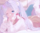 歌ってみたサムネイルやアイコン幅広い絵柄で描きます パキッとした絵柄から透明感ある絵柄まで幅広い絵柄で描きます! イメージ1