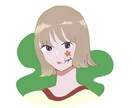 キュートな色使い♡アイコンイラストを描きます 現役Z世代イラストレーターが作成します。流行重視！ イメージ2
