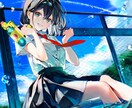 企業実績有✧美しさを追求した厚塗りイラスト描きます 一枚絵からキャラデザまでOK　なんでもお任せください！ イメージ5