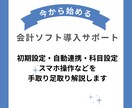 Freee導入サポートします 初期設定・自動連携・科目設定などビデオチャットで解説。 イメージ1