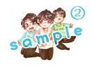 アイコンなどのイラストを描きます お気に入りのイラストになるように頑張ります！！ イメージ2