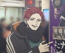 SNSのアイコン・ヘッダー描きます ＼ 二次創作大歓迎 ／  推しを描きます！ イメージ6