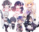 一枚絵、立ち絵、ミニキャラなど制作します 魅力的なキャラクターを制作いたします！ イメージ4