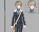 お好みのオリジナルのキャラクターデザインいたします ご自身の創作キャラ…小説の登場人物…理想のキャラ作ります！ イメージ6