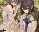 一枚絵イラストをお描きします 雰囲気のあるイラストをお求めの方へ イメージ1