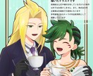 あなたの創作キャラのイラスト描かせていただきます アイコンなどにも!創作っ子を他の人にも描いてほしい方へ イメージ7