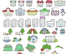 手描き風のイラストマップを作成します かわいいイラストでわかりやすい地図。お店のチラシやHPに！ イメージ3