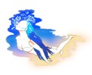 アクリル絵の具かアナログで人物など描きます 記念日、SNSのアイコン、お部屋に飾用など！ イメージ6