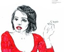 画像を元におしゃれイラスト作成します 送別会、結婚式、お祝い、SNSのアイコンなどに！ イメージ4
