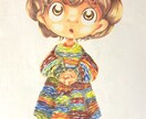 コラージュのような自由な絵をお届けします 言葉では表せない気持ちを伝えられるイラスト。 イメージ1