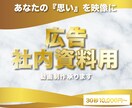 広告動画や社内資料用動画を制作いたします 個人・企業を問わず、様々なジャンルの動画を制作いたします イメージ1