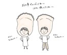 ゆるいカップルイラスト描きます 記念日に贈る｜ゆるくてあたたかいカップルイラスト イメージ3
