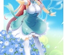 商用可☆ご希望のイラストを描きます 手描き萌えイラスト、立ち絵、一枚絵差分にもご対応いたします！ イメージ3