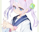 目に留まるような可愛いイラストを制作いたします 厚塗り、 SNSアイコン　一枚絵お描きします イメージ1