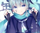 Vtuber・オリキャラ等イラスト描きます ◊一枚絵・アイコン・サムネイルなど◊ イメージ2