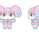 かわいいオリジナルキャラクターをデザインします Vtuber、マスコット、デフォルメキャラクターなど イメージ5
