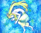 耽美な和服と背景の花,植物,廃墟でキャラ描きます キャラの特別な魅力を引き出し「いつも通り」から脱却させます イメージ6