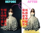 お姫様の写真以外も大丈夫｜"背景消し"を承ります 被写体だけ切抜きできればどんなにいいか…その思い3枚まで千円 イメージ1