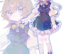 色鮮やかなイラスト制作します ポップな厚塗りの1枚絵、立ち絵 イメージ3