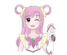 ゆるふわ・キラキラした女の子イラストを描きます 可愛い/透明感/淡いカラー/細かいリクエスト可 イメージ3