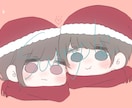 アイコン用ミニキャライラスト描きます 学生さんにオススメ1000円でコテキャラのアイコンが作れる！ イメージ1
