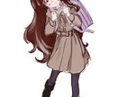 限定価格 柔らかい世界観のキャラクターを描きます 雰囲気重視、柔らかい世界観と線画が得意です！ イメージ8