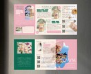 上品で集客に効果的なパンフレット制作します 現役フリーデザイナーがあなたのお悩み解決します！ イメージ6