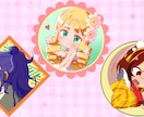 コミカルなアイコンを描きます アニメチックな絵をあなたのアイコンに！ イメージ3