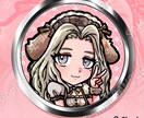 似顔絵をイイ感じにデフォルメキャラクターにします SNSアイコンや配信サムネに映えるイラストを作成します♪ イメージ3