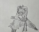 迫力あるモノクロ・漫画風イラスト描きます 力強い線と雰囲気で、印象に残るイラストを描きます イメージ5