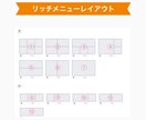 修正無限で！LINEリッチメニュー作成します めんどうなメッセージ設定も込み！ イメージ2