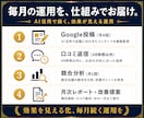 MEO運用代行・AI活用で集客の仕組みを作ります SEO検定1級｜順位より売上のMEO運用代行 イメージ3