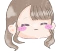 手描き感ある絵を描きます ゆるゆるふわふわなミニキャラを描きます イメージ3