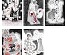 緻密なペン画描きます 緻密なペン画で雰囲気のあるイラストを イメージ5