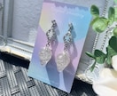 可愛いレジンアクセサリー制作します 手作りのレジンパーツ×お好みのコネクター×ポストが選べる！ イメージ1
