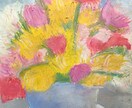 オイルパステルでナチュラルでシンプルな絵を描きます 即日可能、格安で描きます。植物、食べ物、アイテムなど！ イメージ3