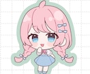 ゆるかわいいミニキャラお描きします 実績公開OKの方には表情差分1枚プレゼント イメージ1