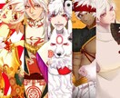 表紙.挿絵.立ち絵イラスト描きます 和風とEラインを描くのが好きです イメージ9