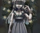 イラスト一枚絵作成します 雰囲気のあるものからアニメ塗りまで イメージ1