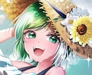 あなただけの可愛い・格好いいアイコン制作いたします パッと目を引くかっこいい、可愛いキャラクターをアイコンに！ イメージ4