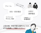 ココナラ最安値！最高品質の対応を致します 即日対応可能！お電話が苦手な方ご相談ください！ イメージ6