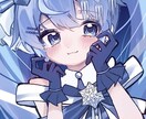 女の子のふわふわ可愛いイラスト描きます 鉛筆で描く柔らかい雰囲気のバストアップイラストです！ イメージ1