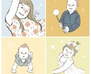 シンプルでオシャレな似顔絵お描きします お写真をもとに！落ち着いたカラーが映える♪SNSアイコンに イメージ3