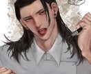 歌ってみたなど、刺さるイラスト制作致します キャラクターが「そこにいる」かのようなイラストを描きます イメージ4