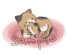 挿絵にもご利用可能 デフォルメ動物アイコン描きます 動物イラストをゆるかわデフォルメ絵柄で描きます！ イメージ7